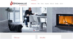 Desktop Screenshot of ofenhalle.com
